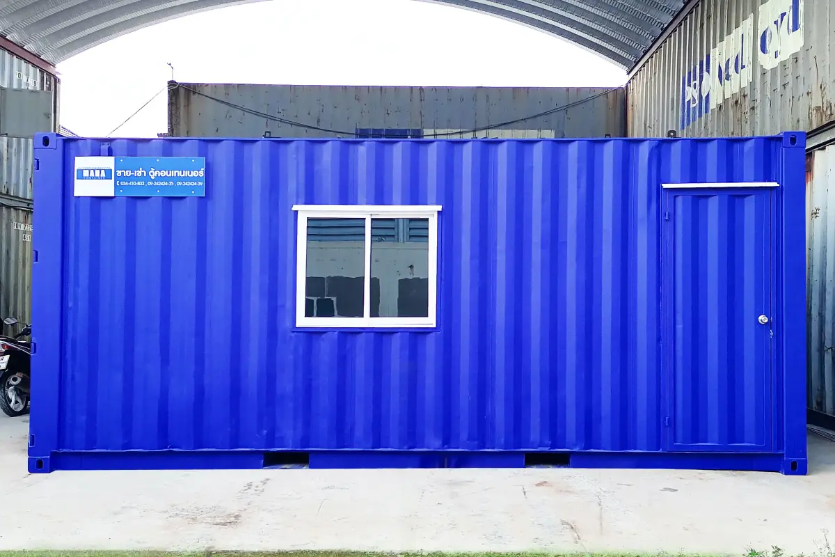 ตู้คอนเทนเนอร์ออฟฟิศ ตู้สำนักงาน - ให้เช่า Office Container